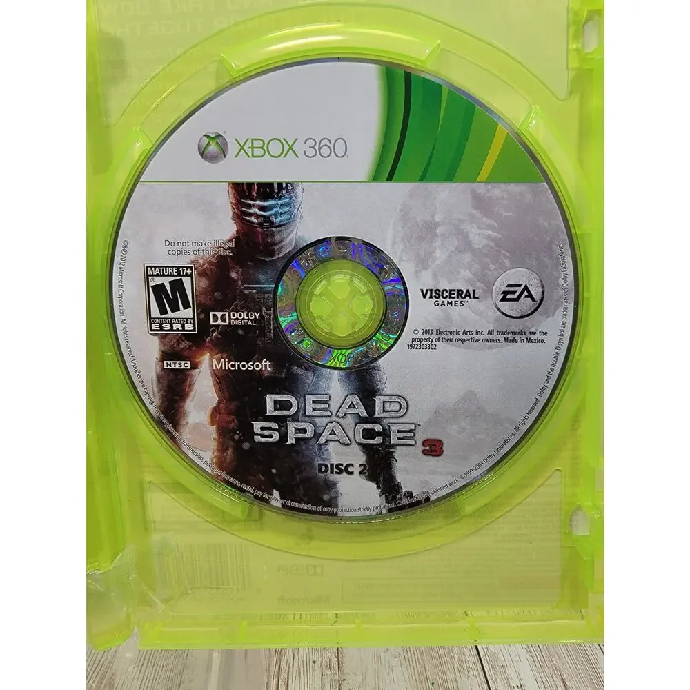 Dead Space 3 Limited Edition Microsoft Xbox 360 Video Game Survival Horror